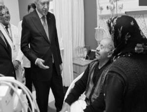 Cumhurbaşkanı Erdoğan’dan hasta ziyareti