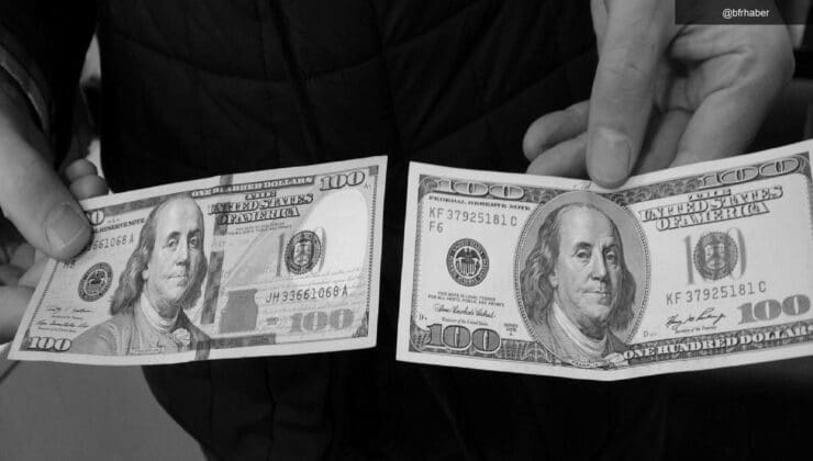Sahte dolarları piyasaya sürerken yakalandılar: Komisyon karşılığında satış