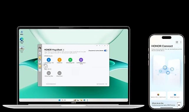 HONOR işletim sistemi duvarlarını  yıkıyor: HONOR Connect