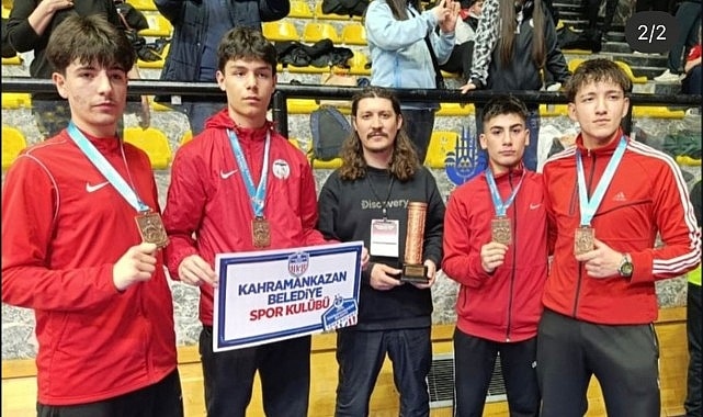 Kahramankazan’ın Genç Karatecileri Türkiye Üçüncüsü Oldu!