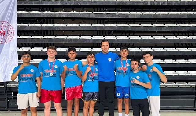 Kemer Belediye sporcularından yedi madalya